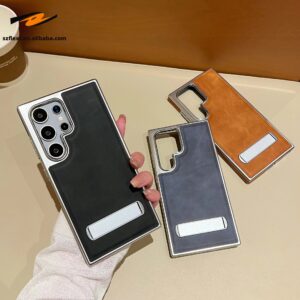 Premium Leather Stand Case for Samsung