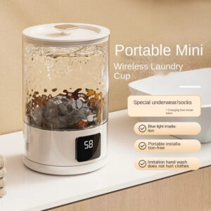 Compact Automatic Mini Washing Machine USB-Powered for Home Use😍