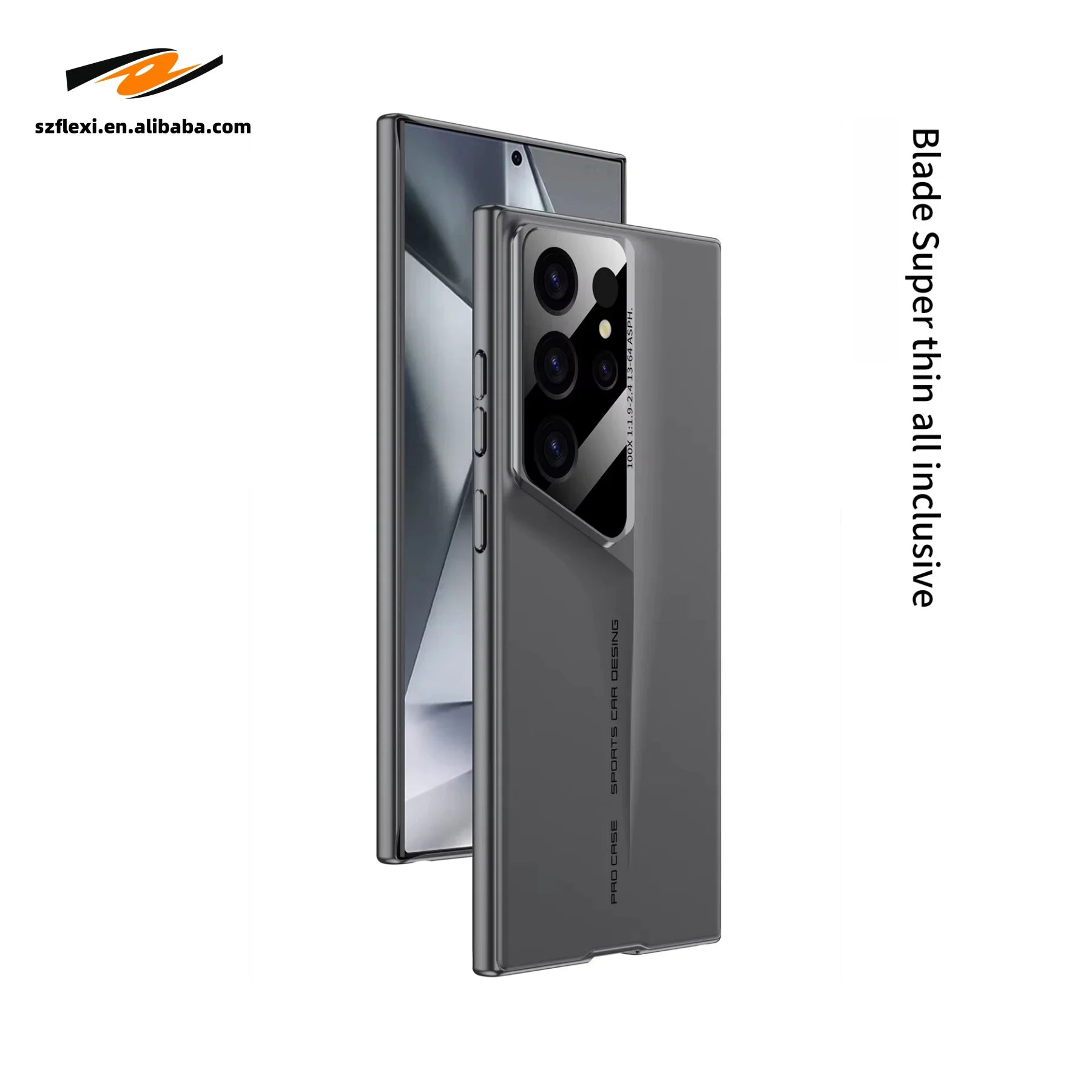 Matte Ultrathin Mecha Case for Samsung Galaxy