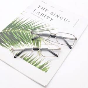 Men's Square Meta Optical Glasses 2026
