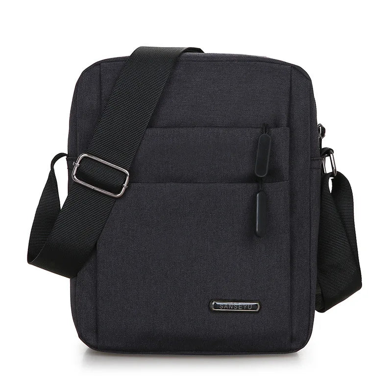 Men's Multi-Functional Oxford Crossbody Bag