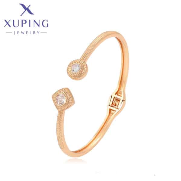 Xuping Luxury Flower Bangle for Women & Men