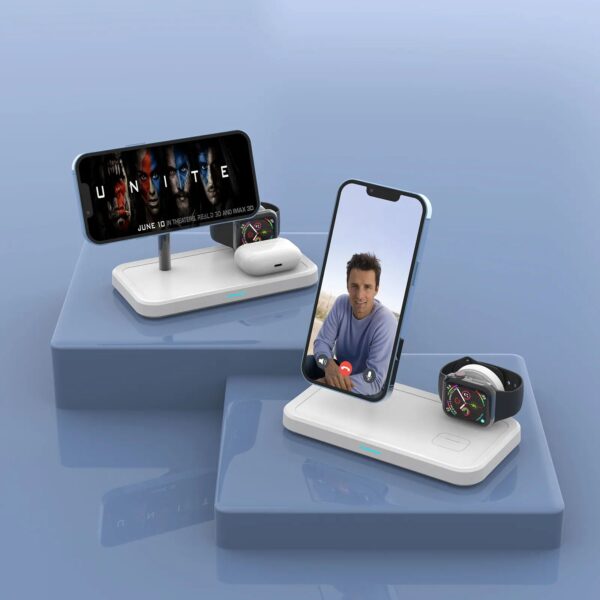 Magnetic 3-in-1 Wireless Charger