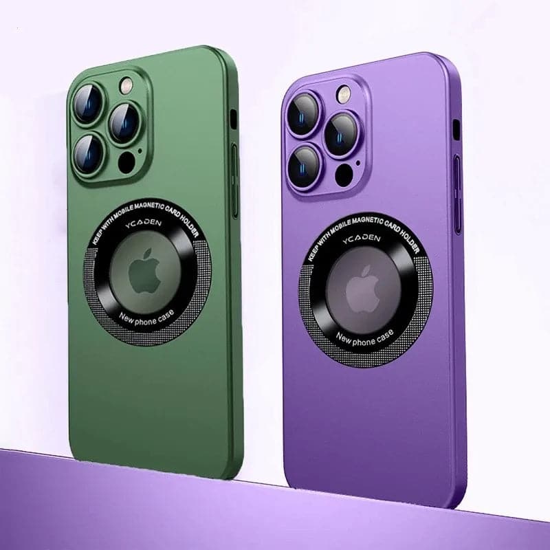 Magnetic Matte Shockproof Case for iPhone