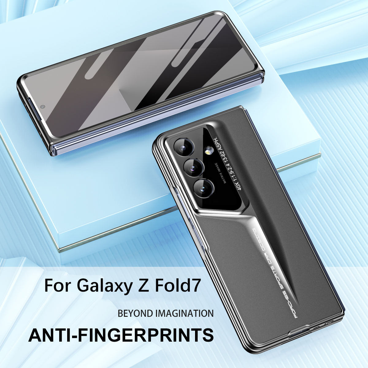 Hinge Pen Slot Armor Case for Samsung Z Fold – 360° Shockproof Cover with Tempered Glass Full Screen Protector - Image 5