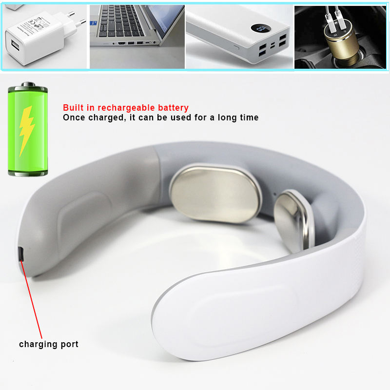 Electric Neck & Shoulder Massager with Heat – Smart Pain Relief Neck Protector for Relaxation & Stress Relief - Image 6