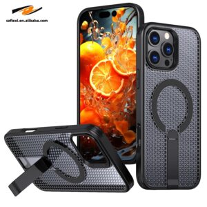 Magnetic Stand Case for iPhone - Shockproof Cover