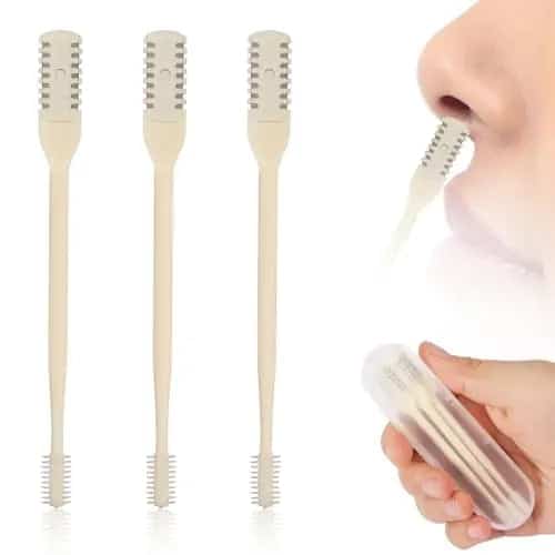 Women's 360° Nose & Facial Hair Trimmer Razor Set