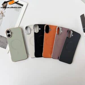Ultra-Thin Magnetic Leather Case for
