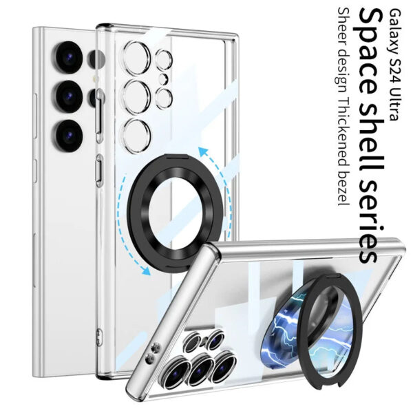 360° Fold Bracket Case with Suction Ring for Samsung Galaxy