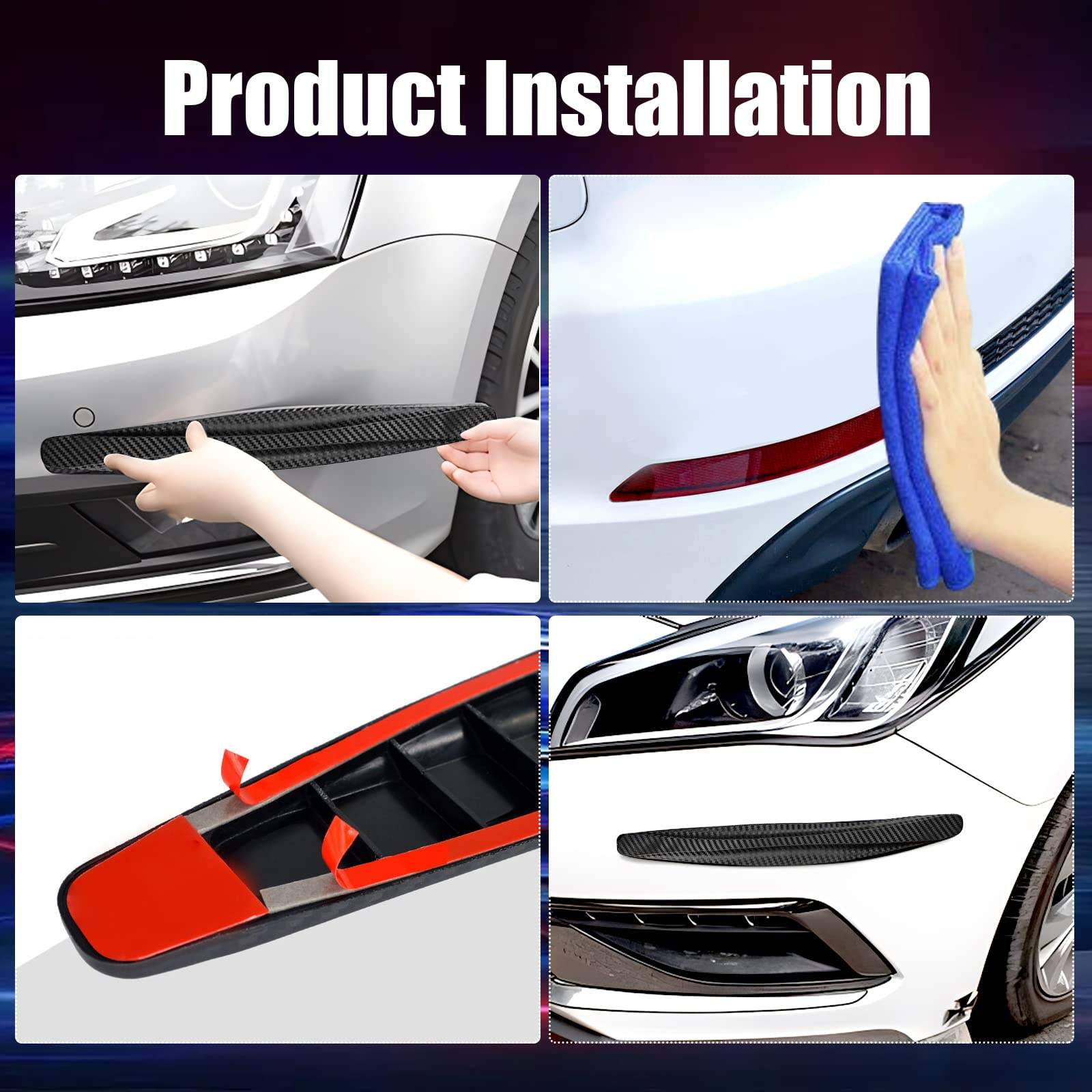 Car Bumper Protector Strips – Anti-Collision Guard, Scratch & Corner Protection Blades - Image 3