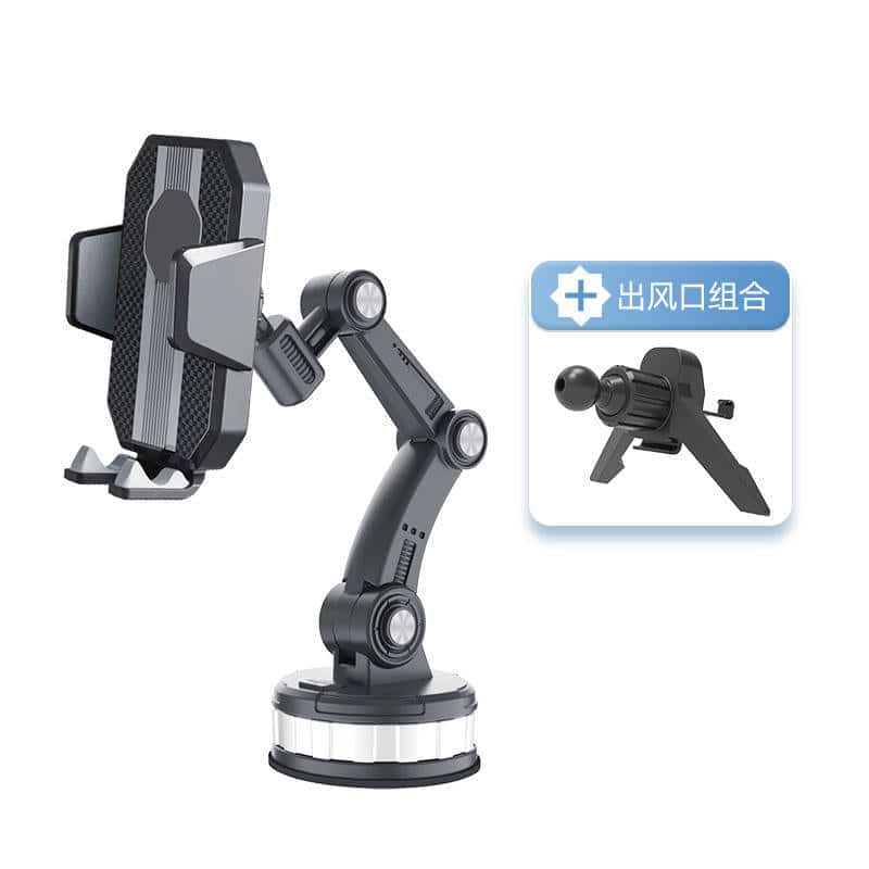 Ultra-Stable Motorcycle Phone Holder with Anti-Slip & Auto-Locking Mechanism - Image 3