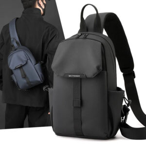 Men's Waterproof Nylon Crossbody Sports Bag