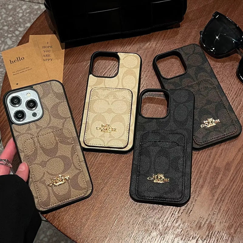 Luxury Leather Phone Case for iPhone