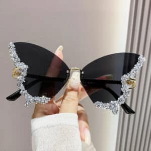 Women's Luxury Diamond Butterfly Sunglasses UV400