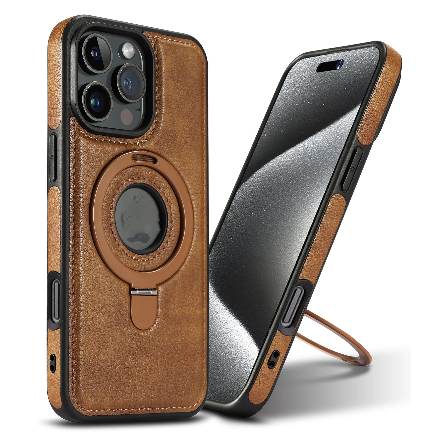 AilesTecca Magnetic Ring Stand Case for iPhone