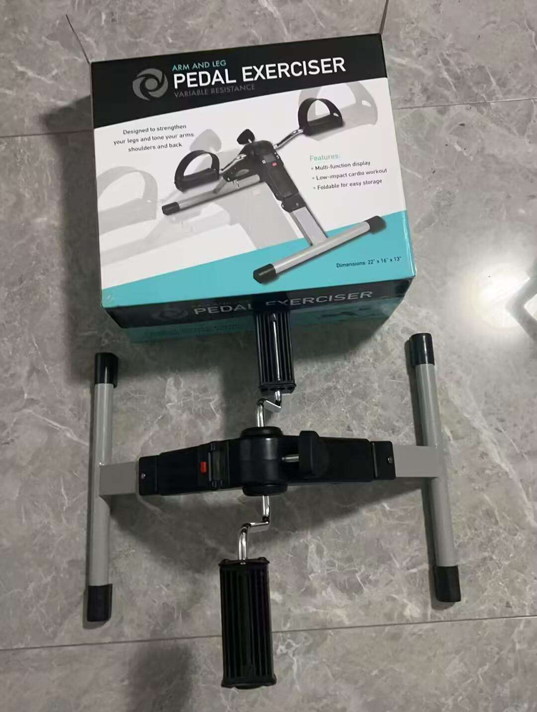 Rehabilitation Equipment Under Desk Bike Mini Pedal Exercise Bike for Elderly - Image 2