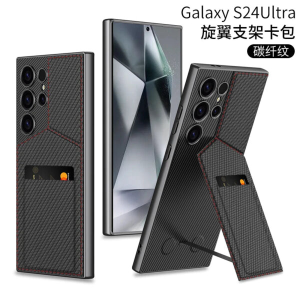 GKK Slim Leather Card Case for Samsung - Image 5