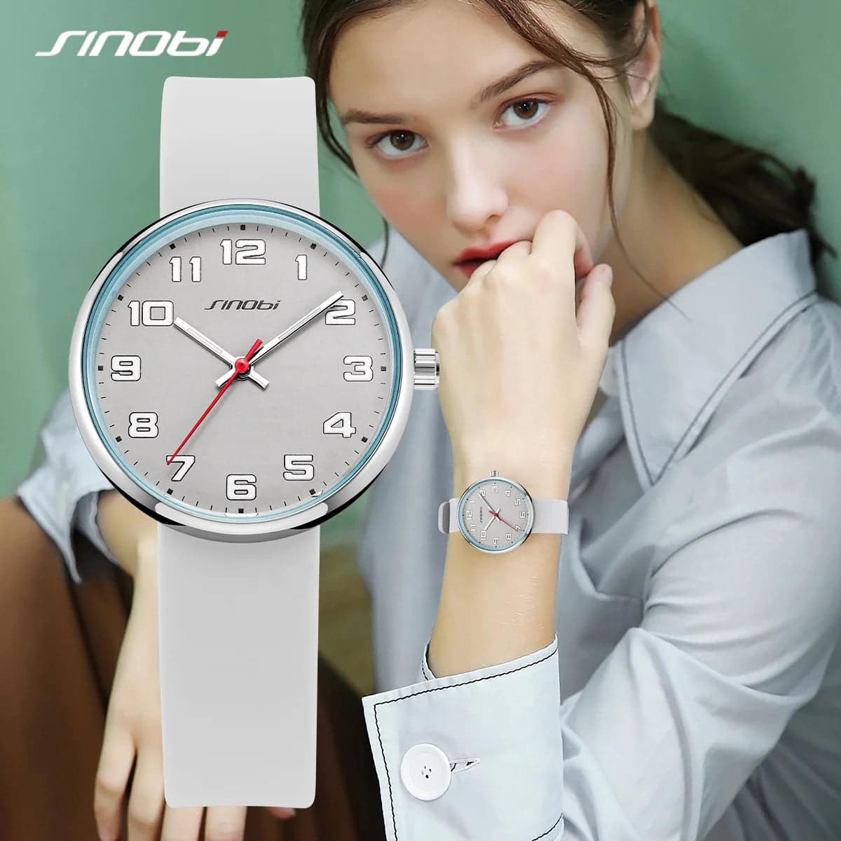 Sinobi Women's & Kids' Silicone Sports Watch
