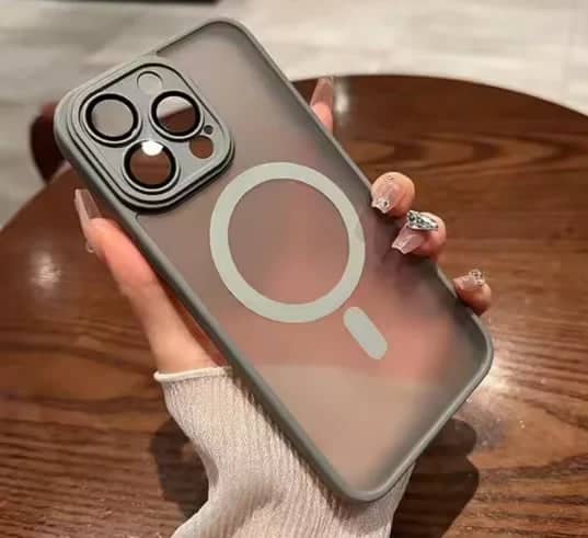 Macaron Frosted Phone Case with Camera Protection for iPhone