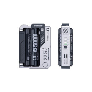 22.5W Fast Charging Power Bank with Swap Batteries