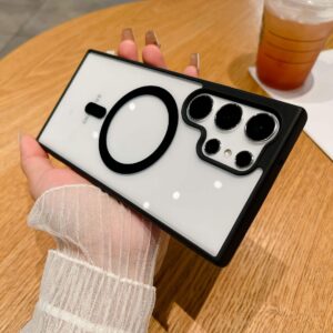 Transparent PC + TPU Case for Samsung – Clear Shockproof Slim Protective Cover