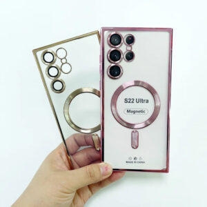 Clear Magnetic Phone Case for Samsung