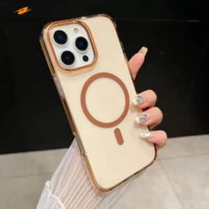Magnetic Acrylic Shockproof Case for iPhone