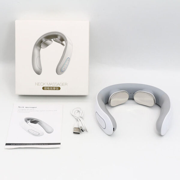 Electric Neck & Shoulder Massager with Heat – Smart Pain Relief Neck Protector for Relaxation & Stress Relief - Image 2