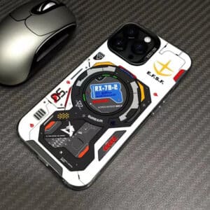 Silver Shockproof Mecha Armor iPhone Case 😍