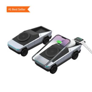 Multifunctional 3-in-1 Rotating Wireless Charging Station – Magnetic Phone Charger Stand