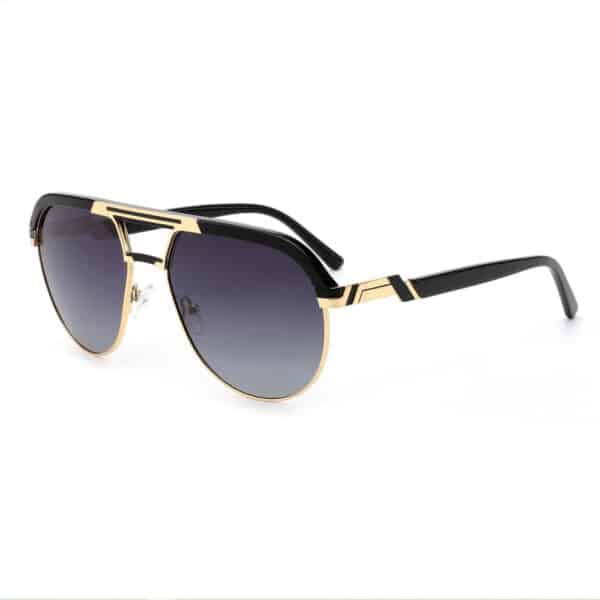 Vintage Pilot Sunglasses with Gradient Lenses for Men & Women