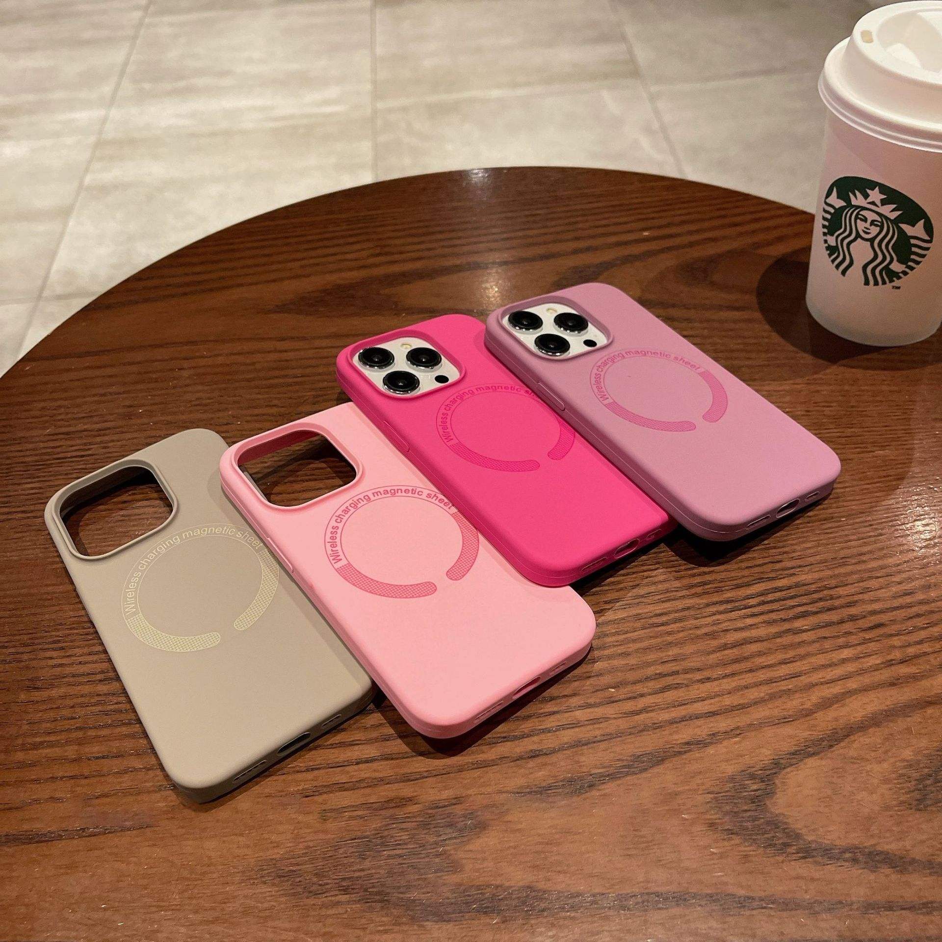 Luxury Magnetic Wireless Charging Case for iPhone – Shockproof Slim Magnetic Cover - Image 4