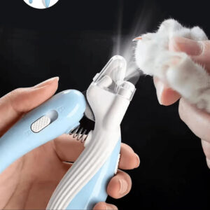 Lighted Pet Nail Clipper for Cats & Dogs - Stainless Steel Trimmer