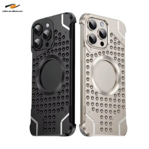 Titanium Rimless Magnetic Case for iPhone