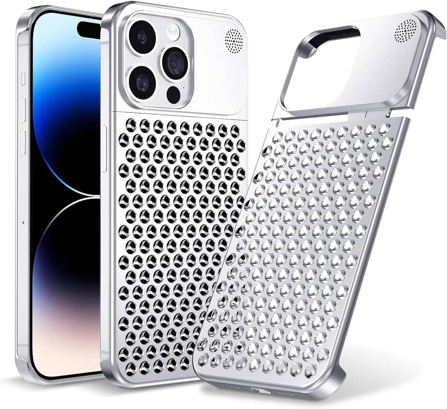 Shockproof Aluminum Phone Case for iPhone