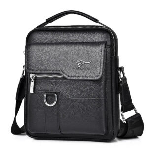 Men's Genuine Leather Crossbody Bag