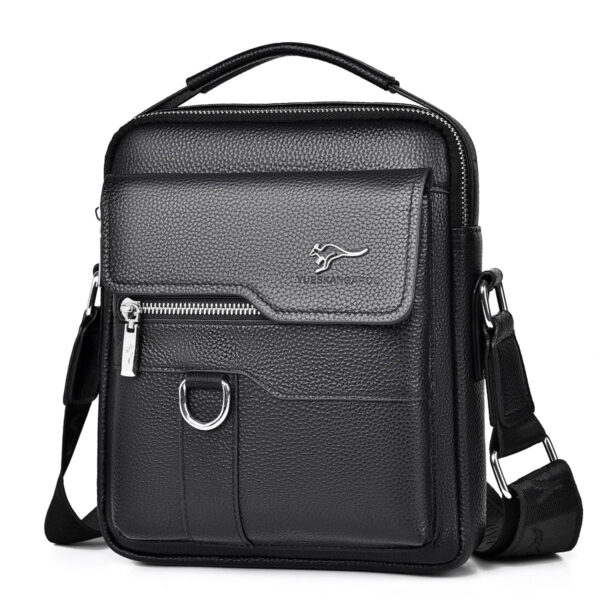 Men's Genuine Leather Crossbody Bag