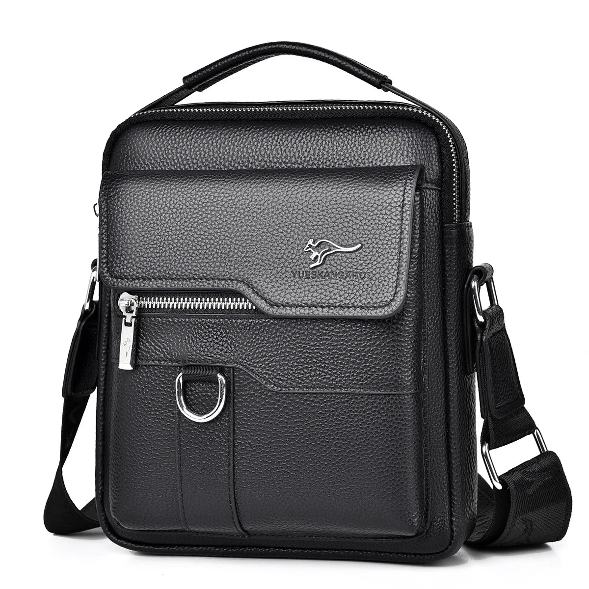 Men's Genuine Leather Crossbody Bag