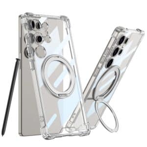 Magnetic Clear Case for Samsung Galaxy