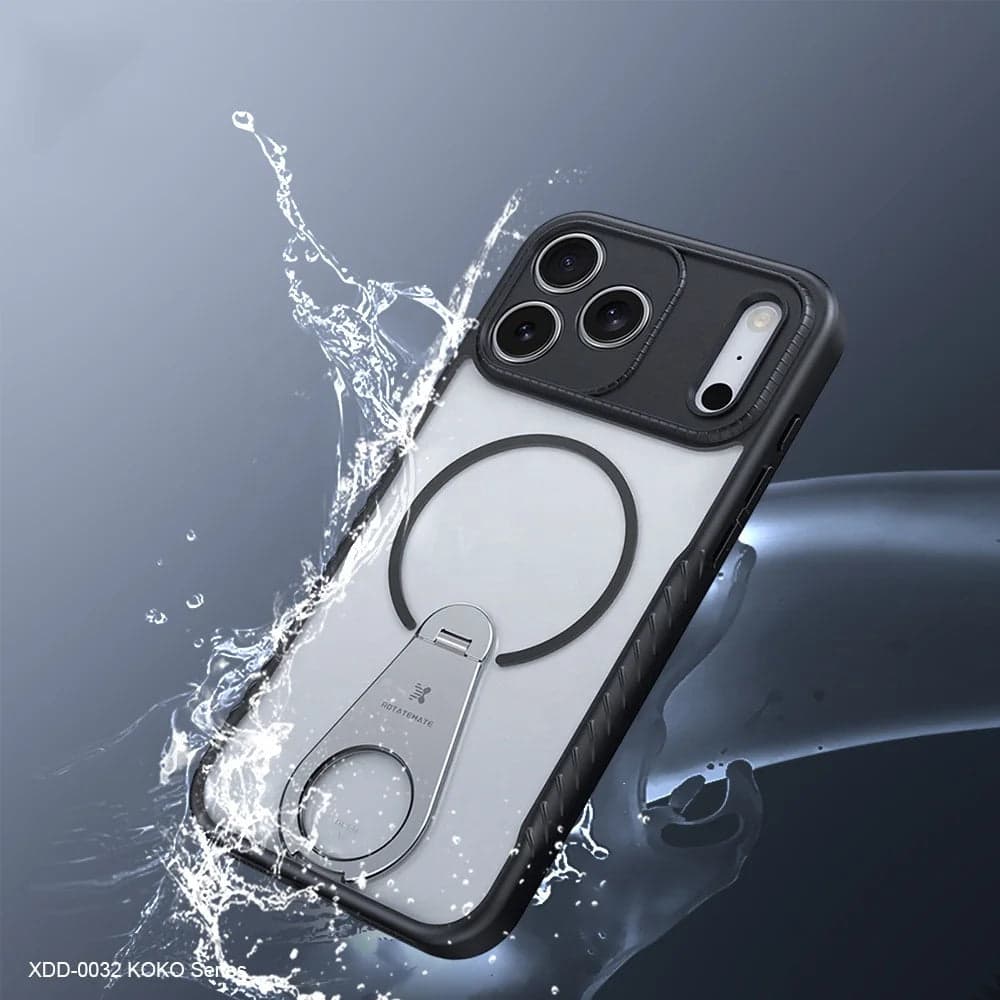 XUNDD Magnetic Case with 360° Ring for iPhone