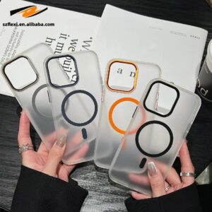 Matte Magnetic Case for iPhone Drop Resistant
