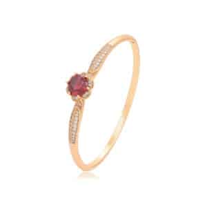 XUPING 18K Gold-Plated Bangle - Free Shipping Over $50