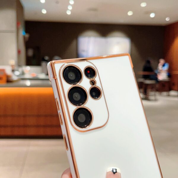 Luxury Plating Shockproof Soft TPU Phone Case for Samsung - Image 3