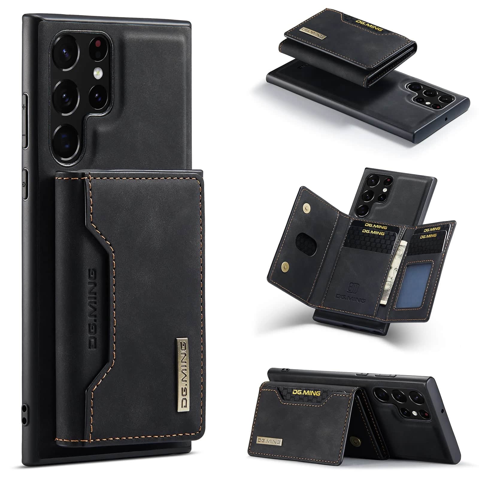 Magnetic Card Holder Case for Samsung Galaxy