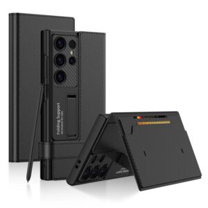 PU Leather Card Holder Case for Galaxy