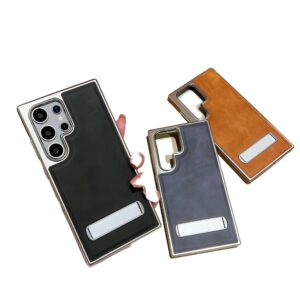 Electroplated Leather Case for Samsung