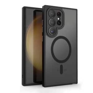 Magnetic Frosted Case for Samsung Galaxy Phones