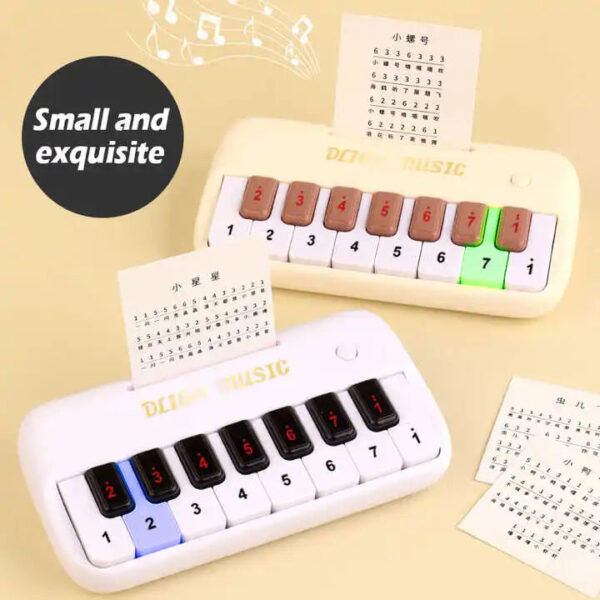 Compact Multi-Function Electronic Piano Toy for Kids