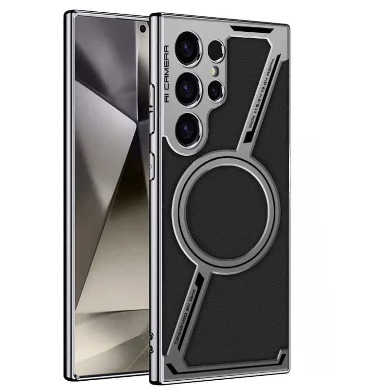 Magnetic Leather Phone Case for Samsung Galaxy